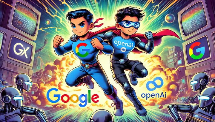 Das große Doppelspiel: Wie Google und OpenAI die KI-Welt aufteilen